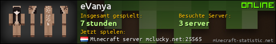 Benutzerleisten 560x90 für eVanya