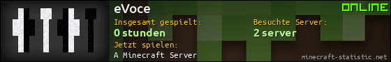 Benutzerleisten 560x90 für eVoce