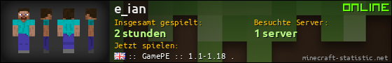Benutzerleisten 560x90 für e_ian