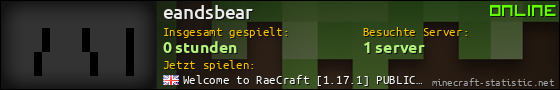 Benutzerleisten 560x90 für eandsbear