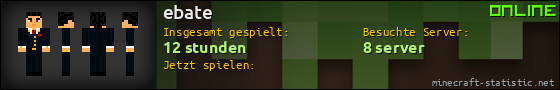 Benutzerleisten 560x90 für ebate