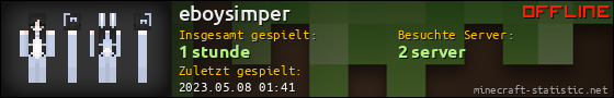 Benutzerleisten 560x90 für eboysimper