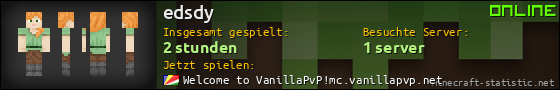Benutzerleisten 560x90 für edsdy