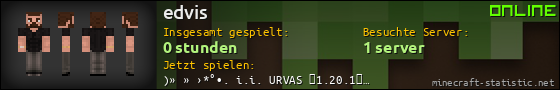 Benutzerleisten 560x90 für edvis