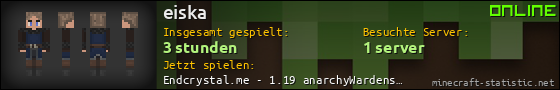Benutzerleisten 560x90 für eiska
