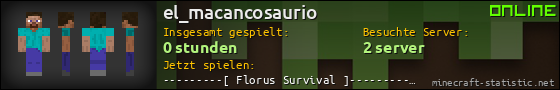 Benutzerleisten 560x90 für el_macancosaurio