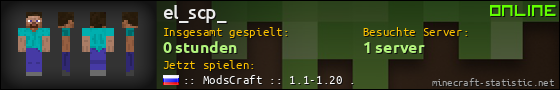 Benutzerleisten 560x90 für el_scp_