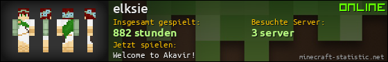 Benutzerleisten 560x90 für elksie