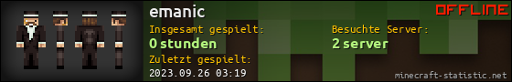 Benutzerleisten 560x90 für emanic