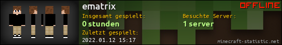 Benutzerleisten 560x90 für ematrix