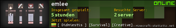 Benutzerleisten 560x90 für emlee