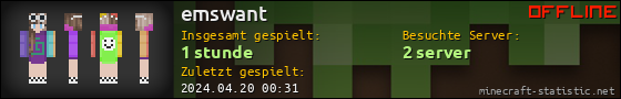 Benutzerleisten 560x90 für emswant