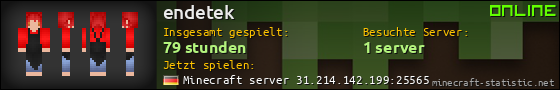 Benutzerleisten 560x90 für endetek