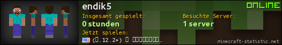 Benutzerleisten 560x90 für endik5