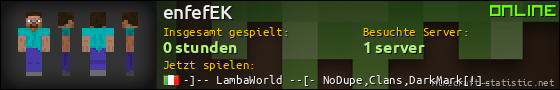 Benutzerleisten 560x90 für enfefEK