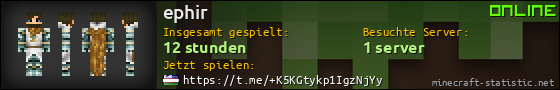 Benutzerleisten 560x90 für ephir