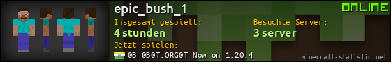 Benutzerleisten 560x90 für epic_bush_1