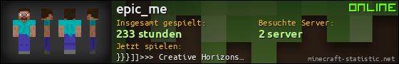 Benutzerleisten 560x90 für epic_me