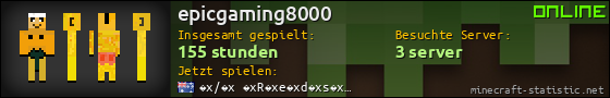 Benutzerleisten 560x90 für epicgaming8000