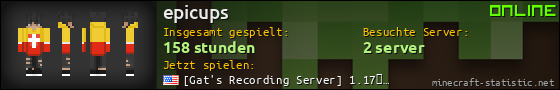 Benutzerleisten 560x90 für epicups