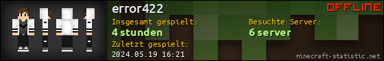 Benutzerleisten 560x90 für error422