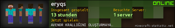 Benutzerleisten 560x90 für eryqs