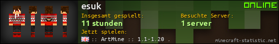 Benutzerleisten 560x90 für esuk