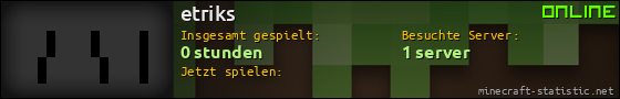 Benutzerleisten 560x90 für etriks