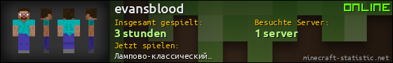 Benutzerleisten 560x90 für evansblood