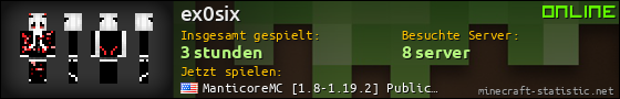 Benutzerleisten 560x90 für ex0six