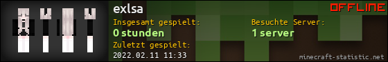 Benutzerleisten 560x90 für exlsa