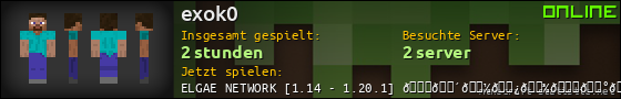 Benutzerleisten 560x90 für exok0