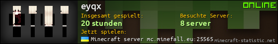 Benutzerleisten 560x90 für eyqx