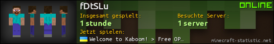 Benutzerleisten 560x90 für fDtSLu