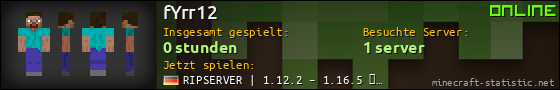 Benutzerleisten 560x90 für fYrr12