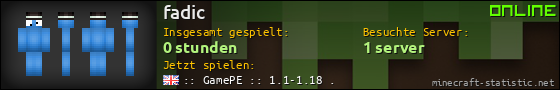 Benutzerleisten 560x90 für fadic