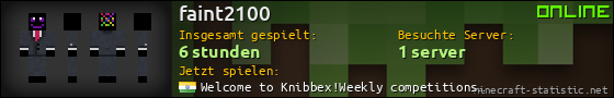 Benutzerleisten 560x90 für faint2100