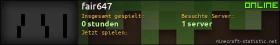 Benutzerleisten 560x90 für fair647