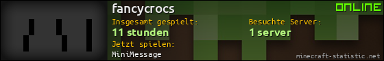 Benutzerleisten 560x90 für fancycrocs