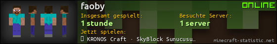 Benutzerleisten 560x90 für faoby