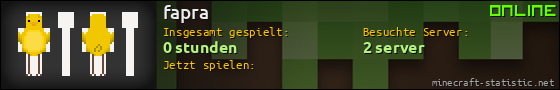 Benutzerleisten 560x90 für fapra