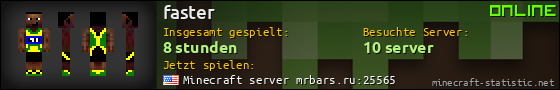 Benutzerleisten 560x90 für faster