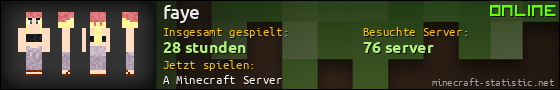 Benutzerleisten 560x90 für faye