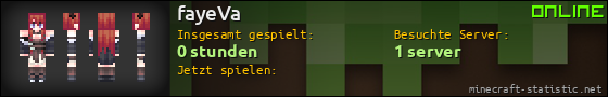 Benutzerleisten 560x90 für fayeVa