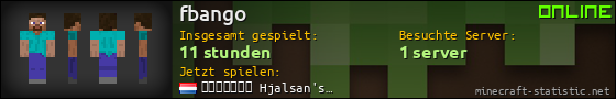 Benutzerleisten 560x90 für fbango