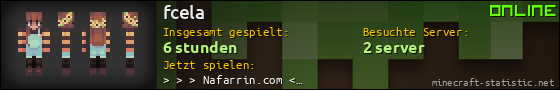 Benutzerleisten 560x90 für fcela