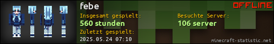 Benutzerleisten 560x90 für febe
