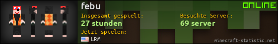 Benutzerleisten 560x90 für febu