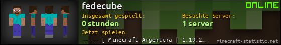 Benutzerleisten 560x90 für fedecube