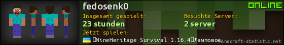 Benutzerleisten 560x90 für fedosenk0
